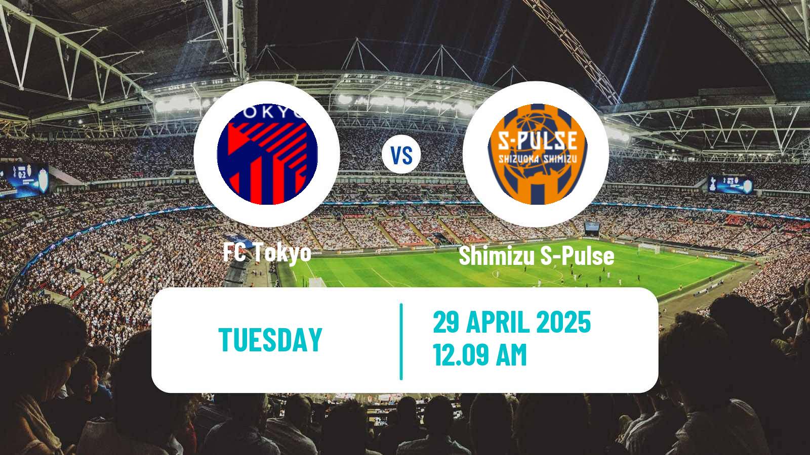 Soccer Japan J1 League Tokyo - Shimizu S-Pulse