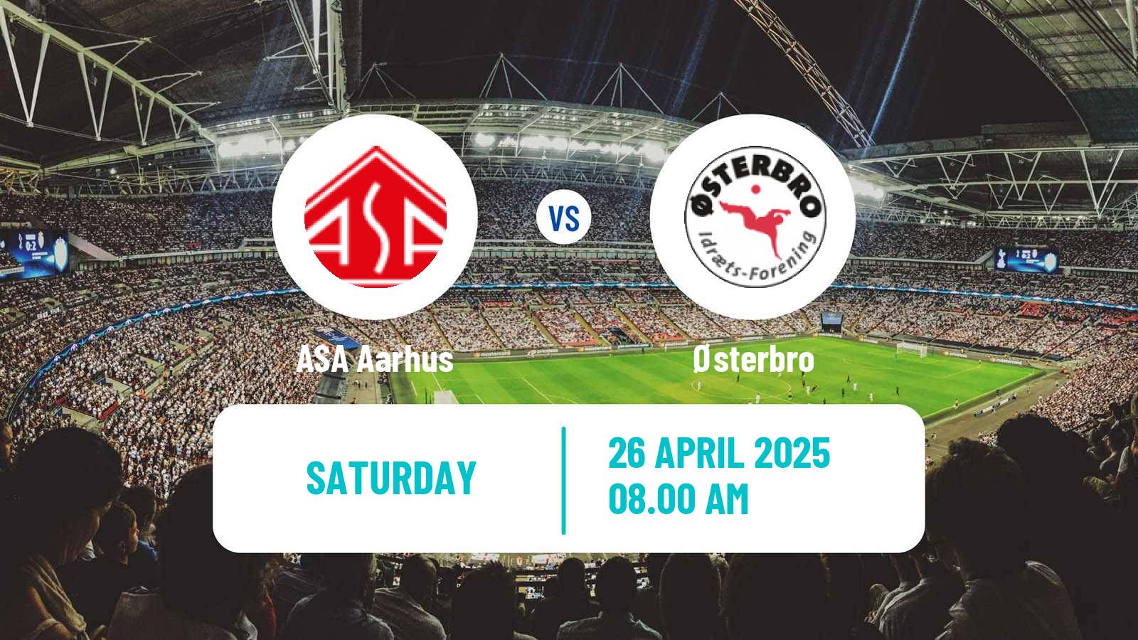 Soccer Danish Elitedivisionen Women ASA Aarhus - Østerbro