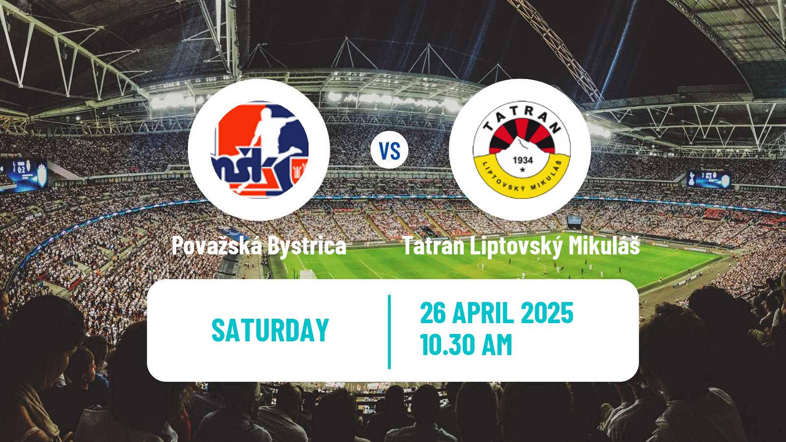 Soccer Slovak 2 Liga Považská Bystrica - Tatran Liptovský Mikuláš