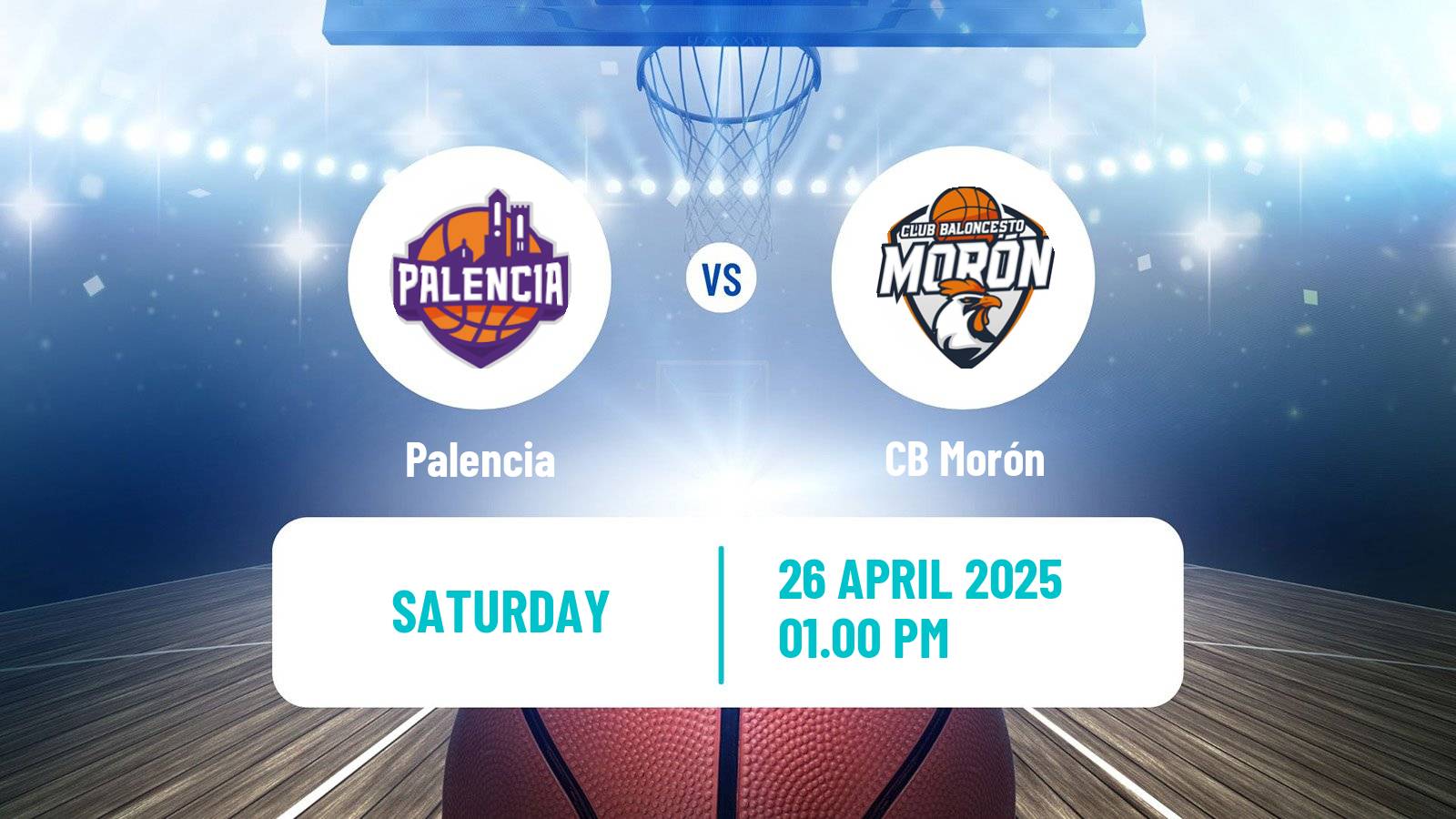 Basketball Spanish LEB Oro Palencia - Morón