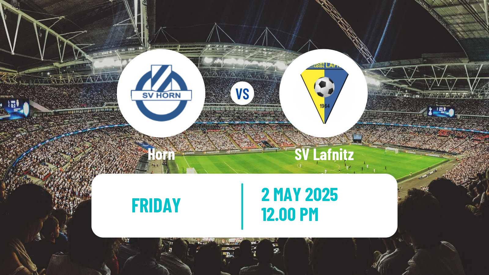 Soccer Austrian 2 Liga Horn - Lafnitz