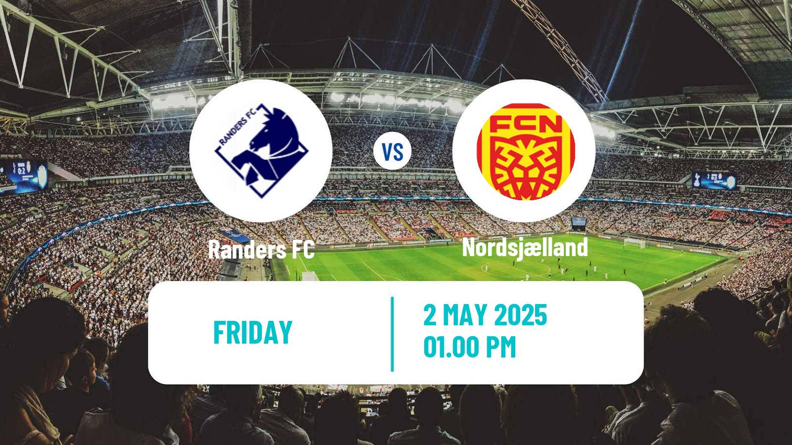 Soccer Danish Superliga Randers FC - Nordsjælland