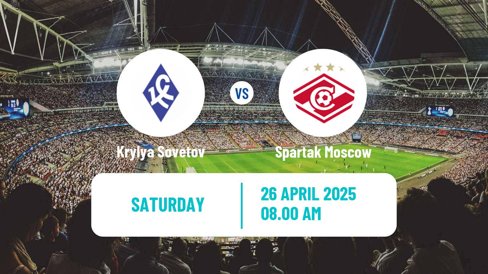 Soccer Russian Supreme Division Women Krylya Sovetov - Spartak Moscow