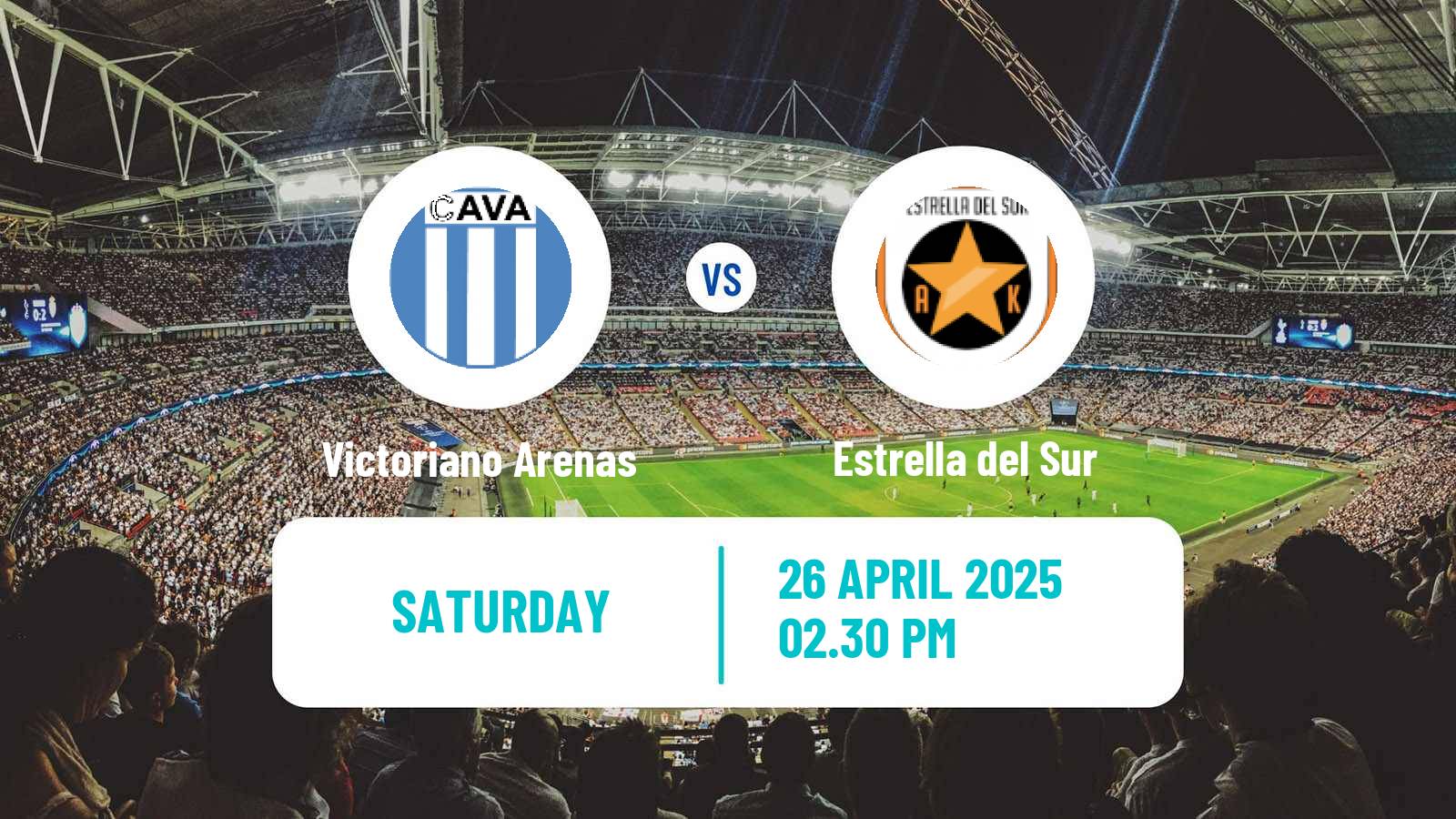 Soccer Argentinian Primera C Victoriano Arenas - Estrella del Sur