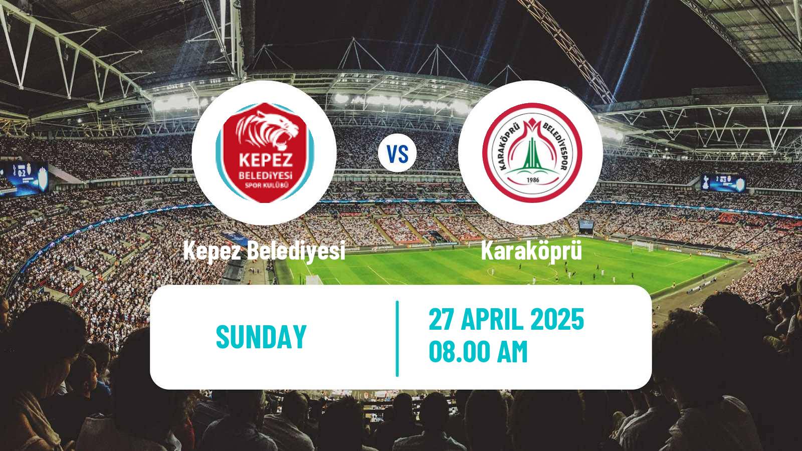 Soccer Turkish Second League White Group Kepez Belediyesi - Karaköprü