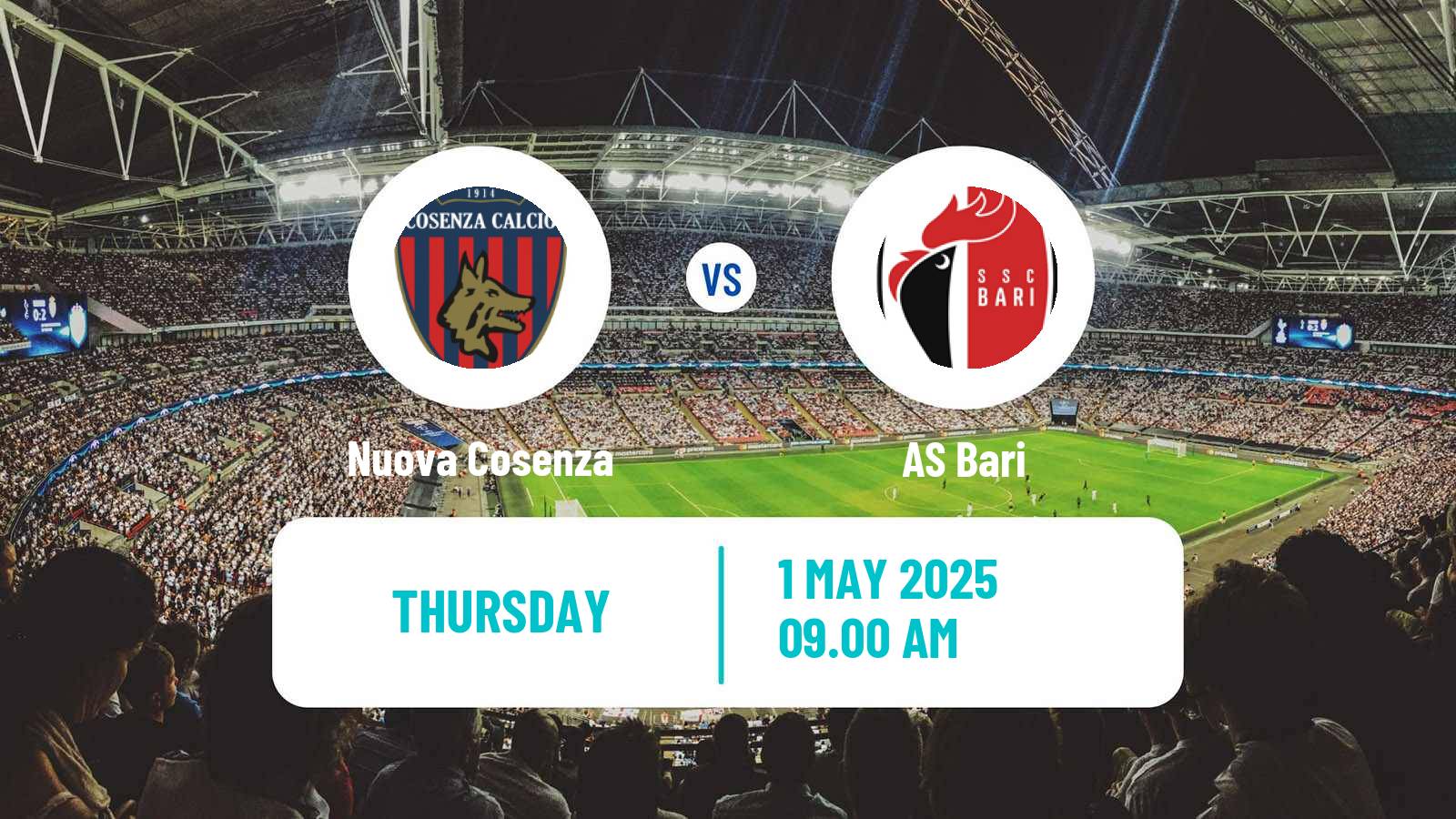 Soccer Italian Serie B Nuova Cosenza - Bari