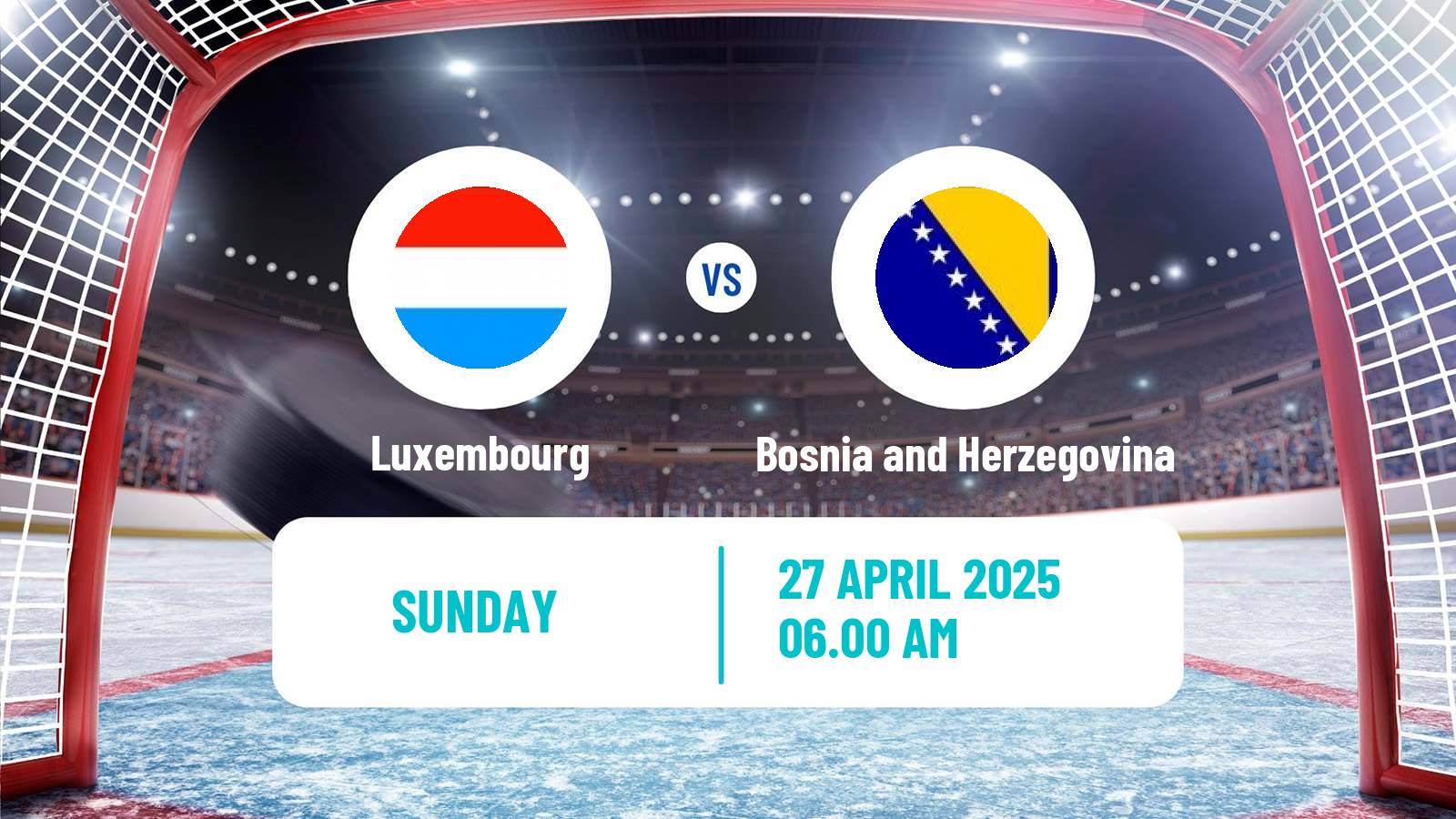 Hockey IIHF World Championship IIIA Luxembourg - Bosnia and Herzegovina