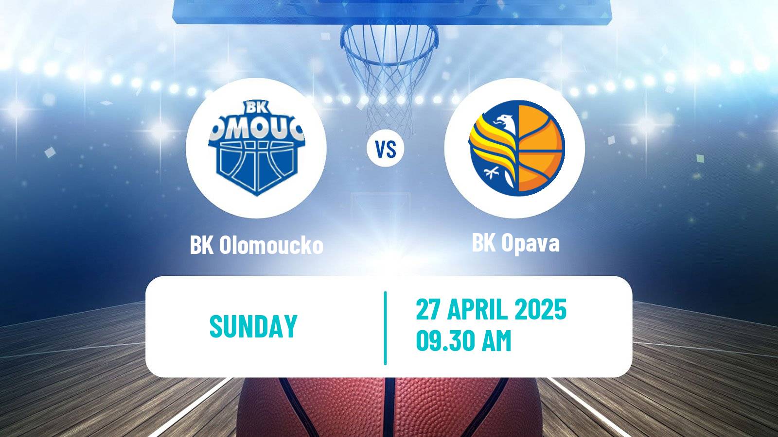 Basketball Czech NBL Olomoucko - Opava