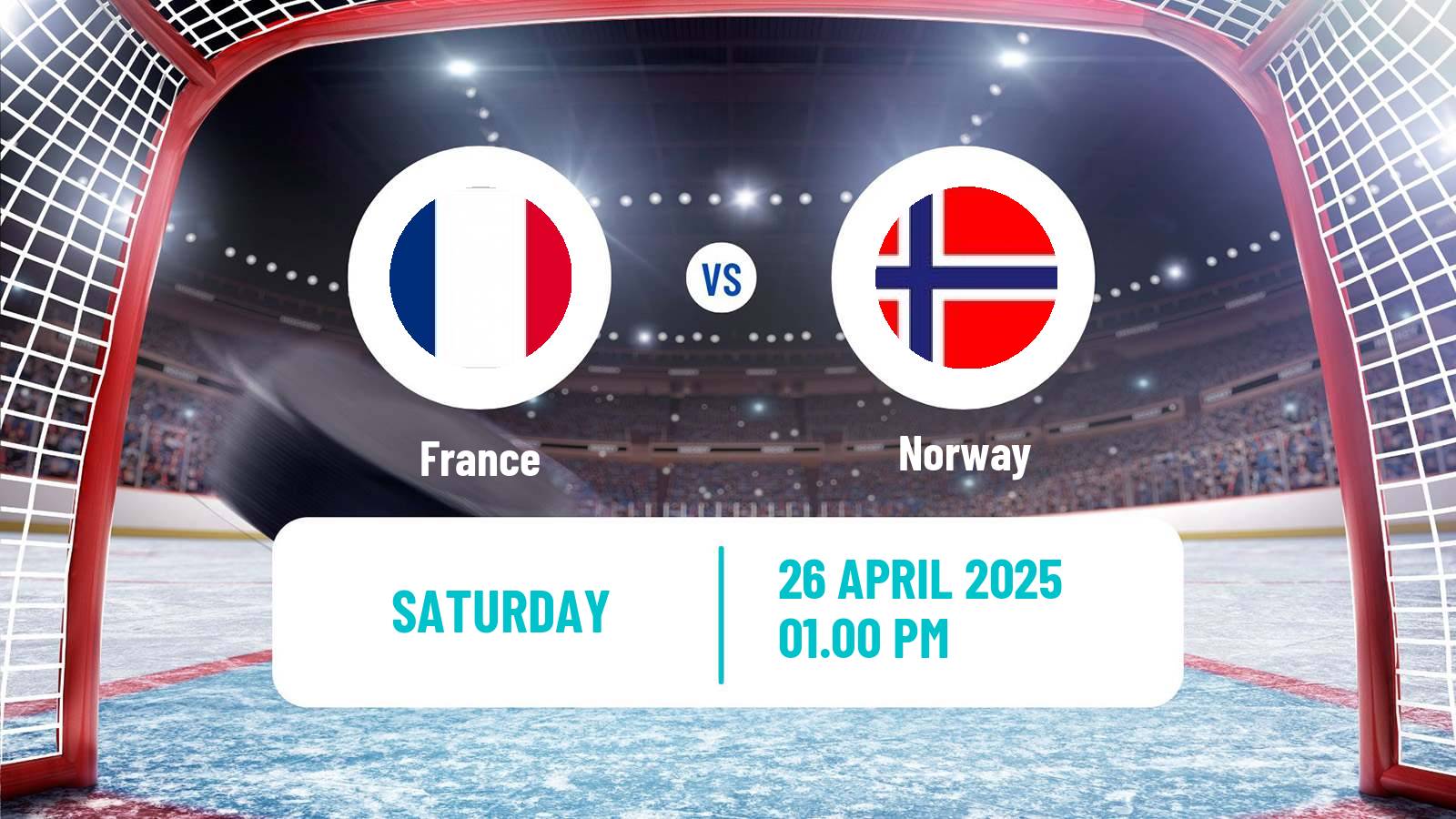 Hockey Friendly International Ice Hockey France - Norway