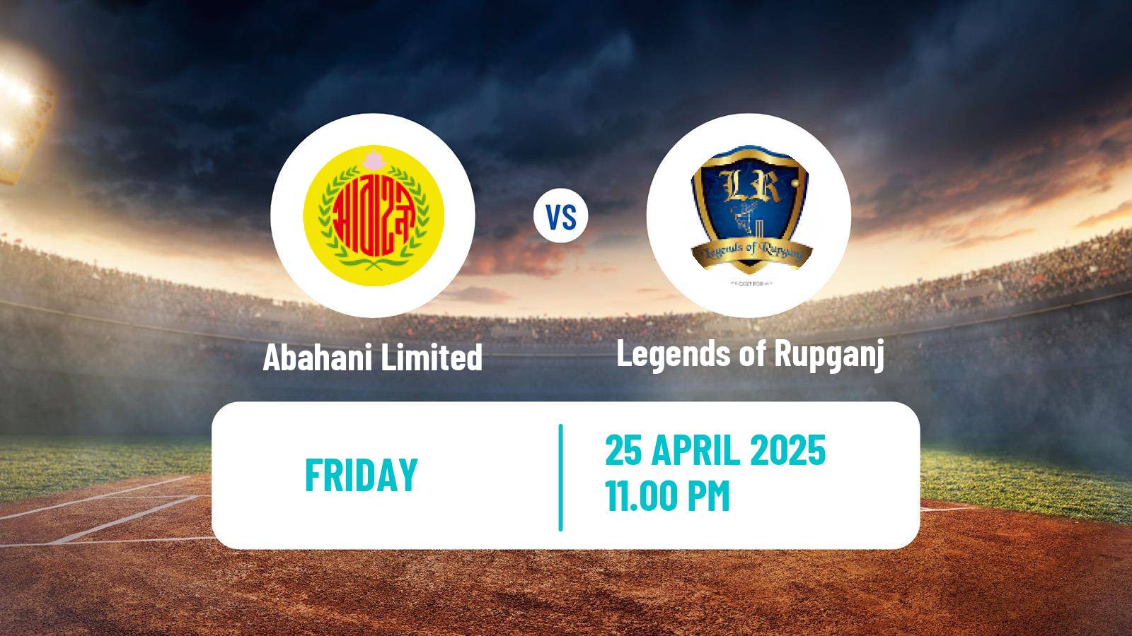 Cricket Bangladesh Dhaka Premier League Abahani Limited - Legends of Rupganj