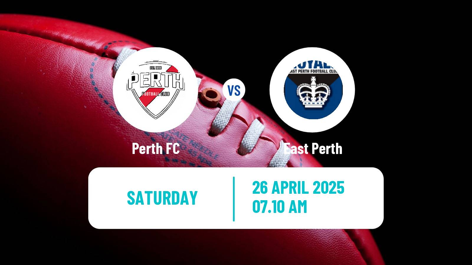Aussie rules WAFL Perth - East Perth