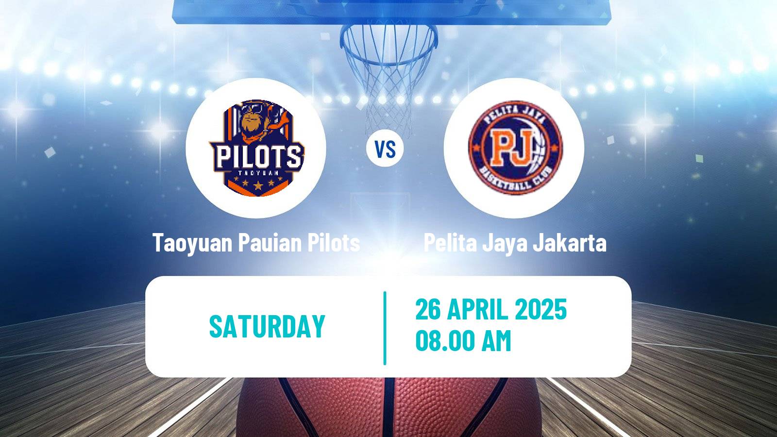 Basketball Asia Champions League Basketball Taoyuan Pauian Pilots - Pelita Jaya Jakarta