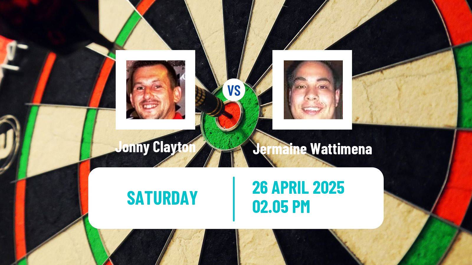 Darts European Tour 5 Jonny Clayton - Jermaine Wattimena