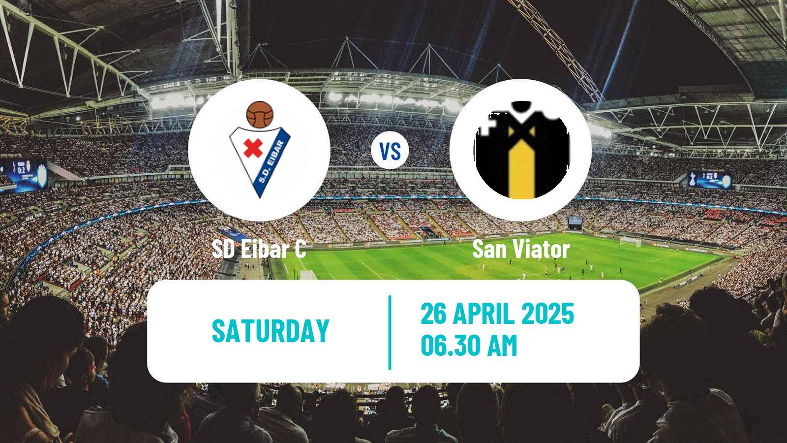 Soccer Spanish Tercera RFEF - Group 4 Eibar C - San Viator