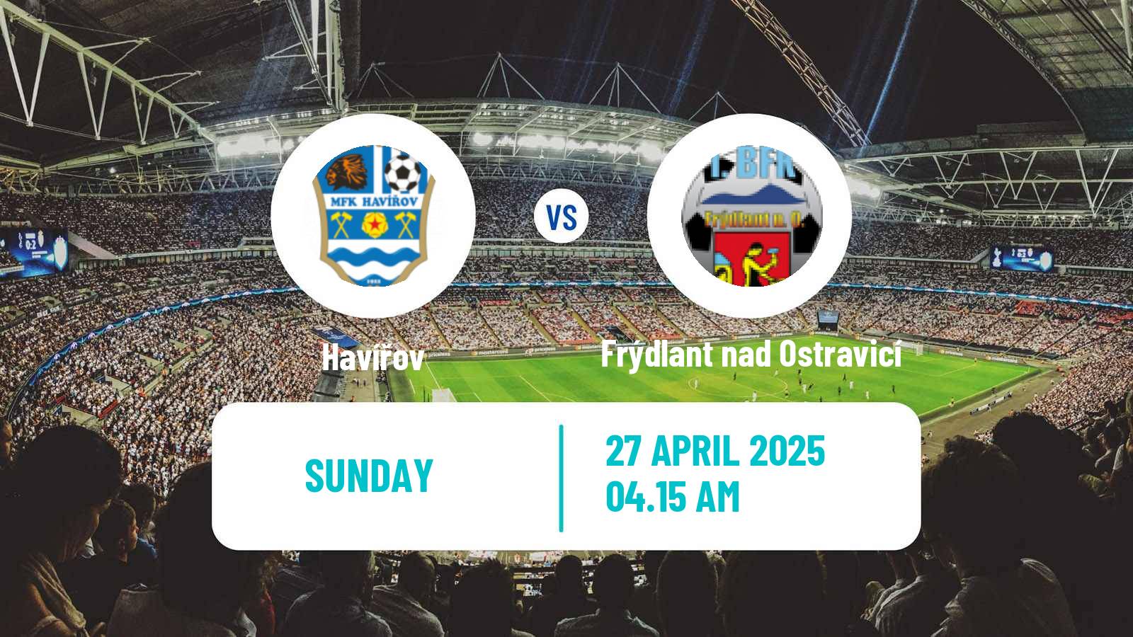 Soccer Czech Division F Havířov - Frýdlant nad Ostravicí
