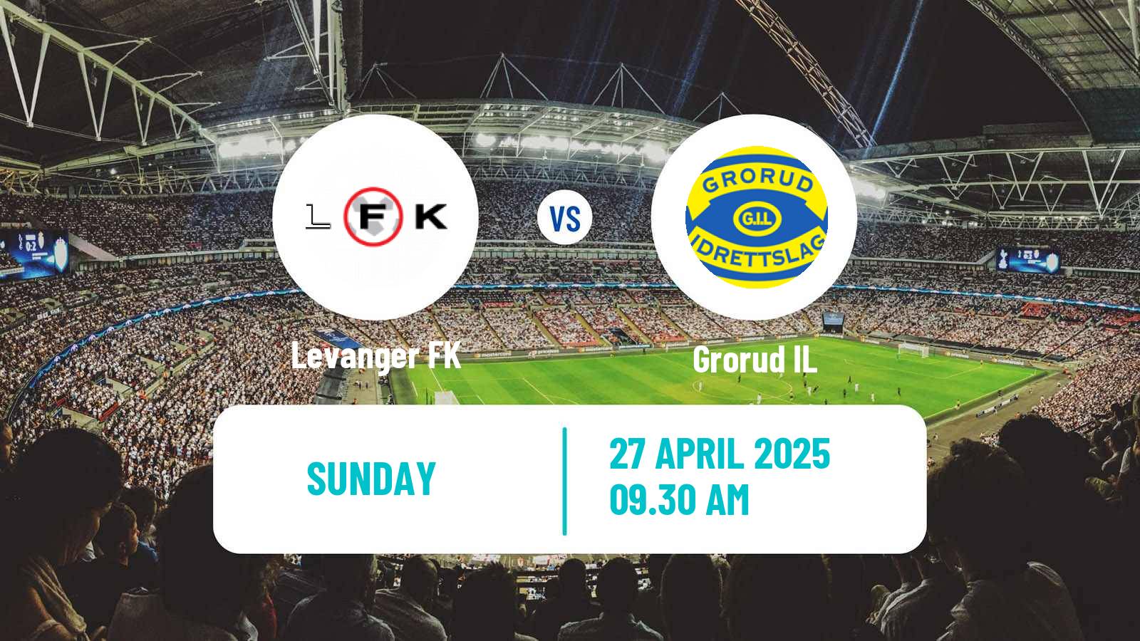 Soccer Norwegian Division 2 - Group 2 Levanger - Grorud