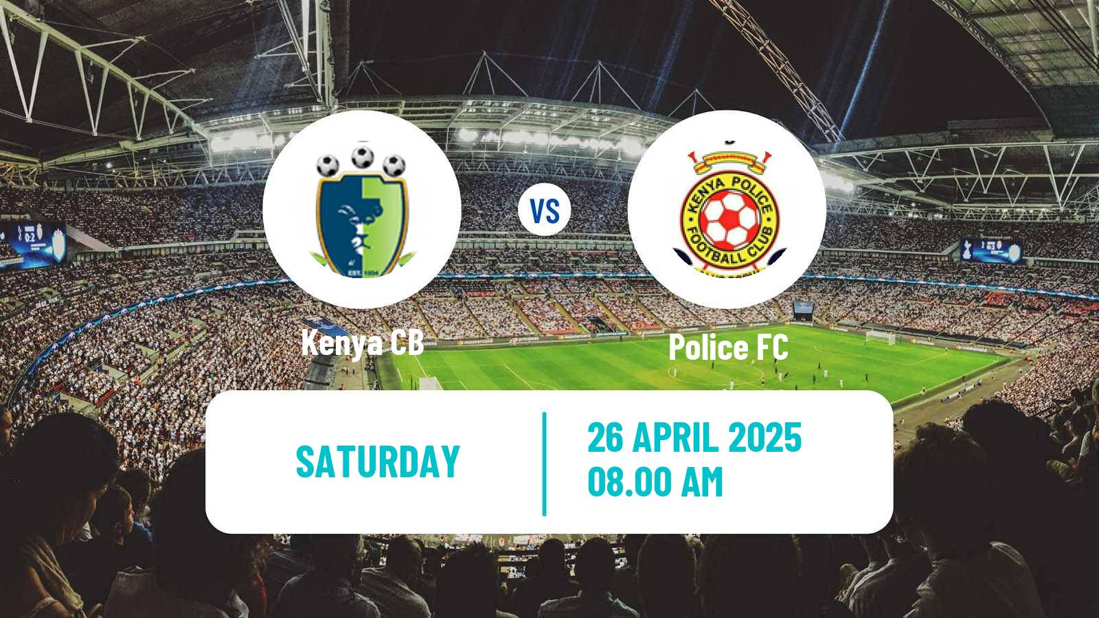 Soccer Kenyan Premier League Kenya CB - Police FC