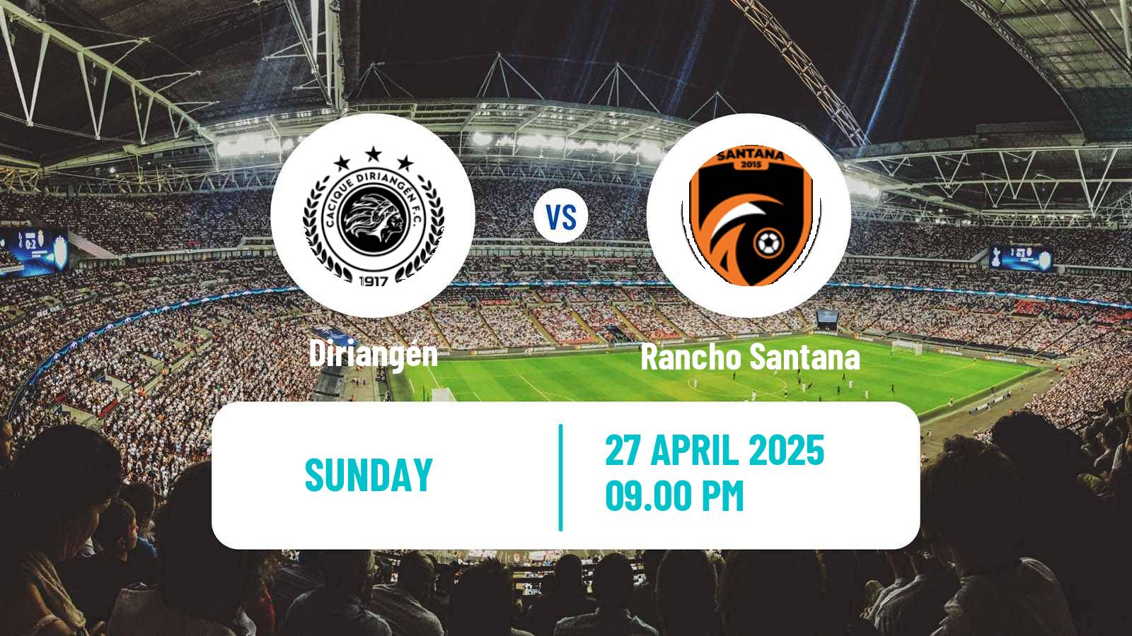 Soccer Nicaraguan Liga Primera Diriangén - Rancho Santana