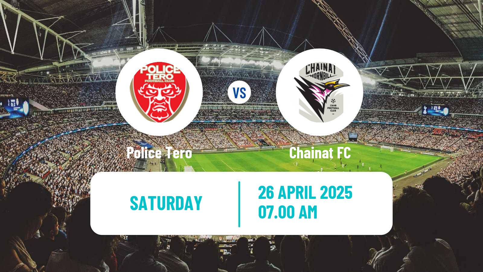 Soccer Thai League 2 Police Tero - Chainat