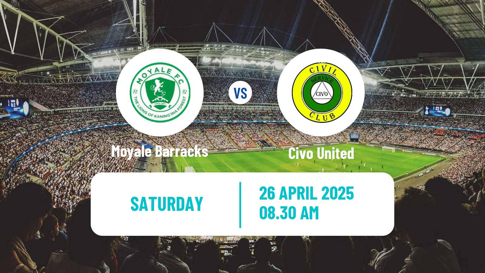 Soccer Malawi Premier Division Moyale Barracks - Civo United