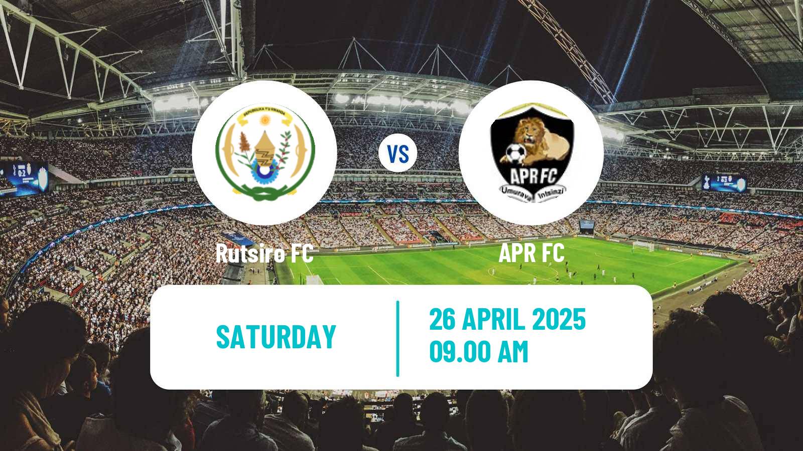 Soccer Rwanda Premier League Rutsiro - APR