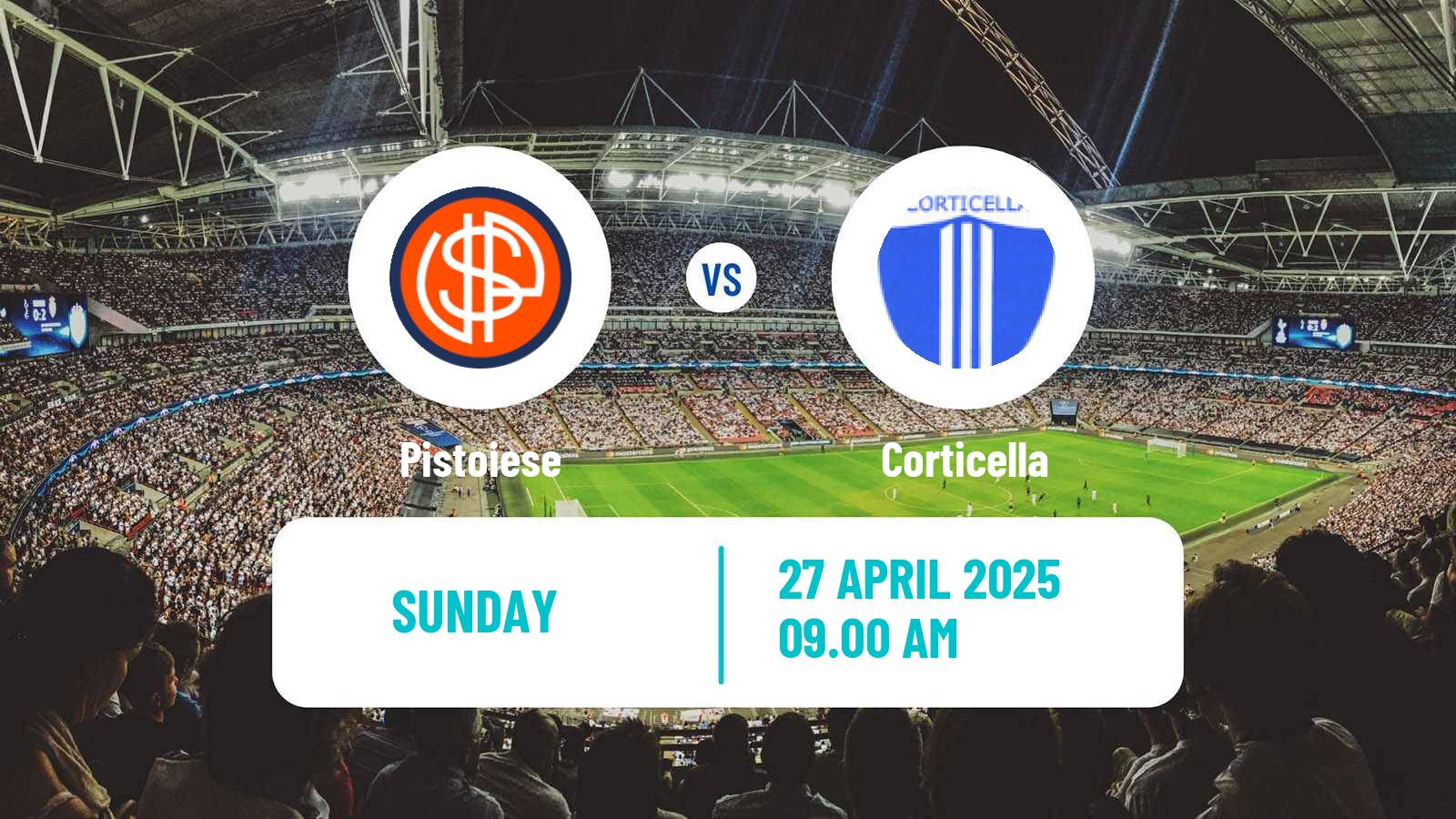 Soccer Italian Serie D - Group D Pistoiese - Corticella