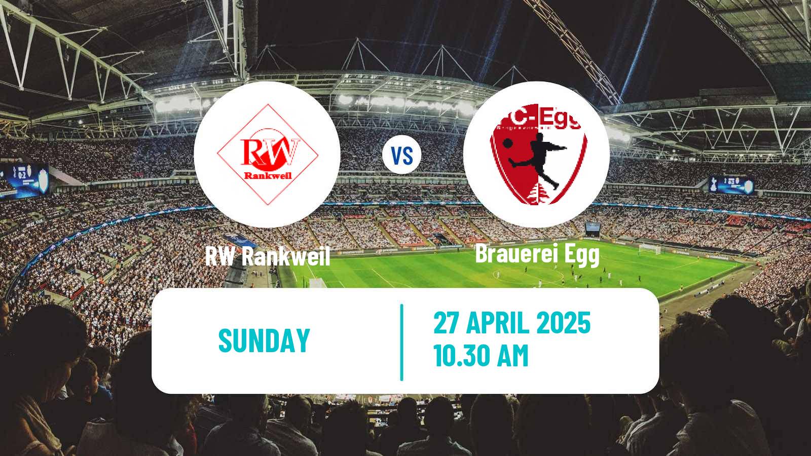 Soccer Austrian Landesliga Vorarlberg RW Rankweil - Brauerei Egg