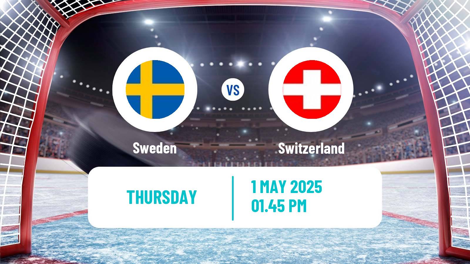 Hockey Euro Hockey Tour - Carlson Hockey Games Sweden - Switzerland