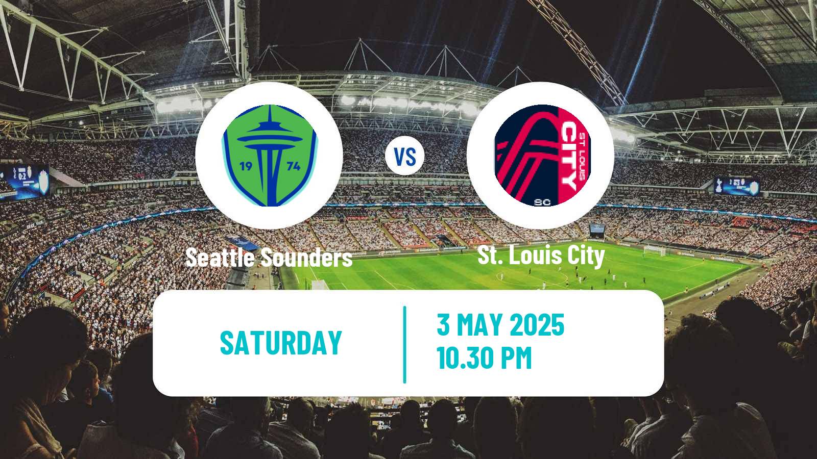 Soccer MLS Seattle Sounders - St. Louis City