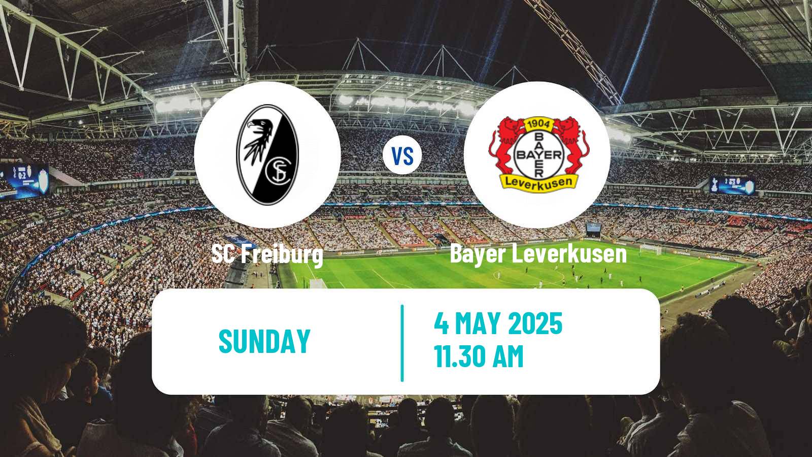 Soccer German Bundesliga Freiburg - Bayer Leverkusen