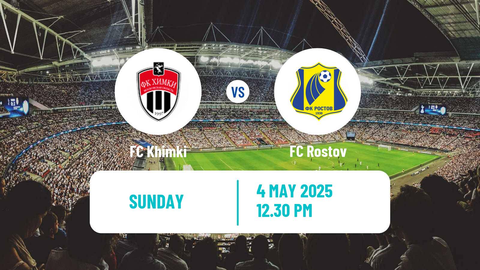 Soccer Russian Premier League Khimki - Rostov