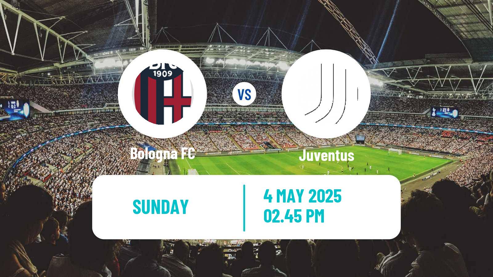 Soccer Italian Serie A Bologna - Juventus