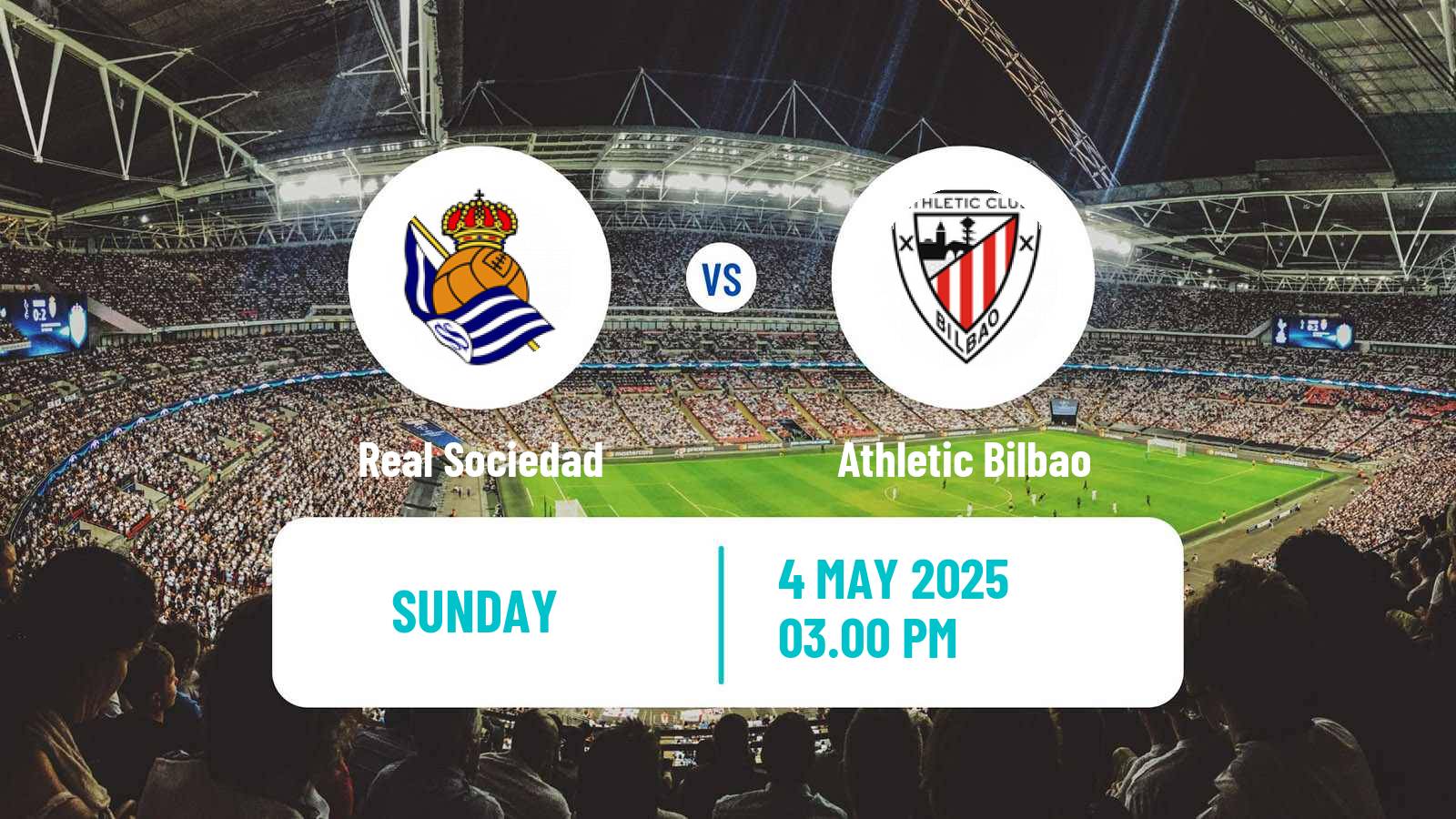 Soccer Spanish LaLiga Real Sociedad - Athletic Bilbao