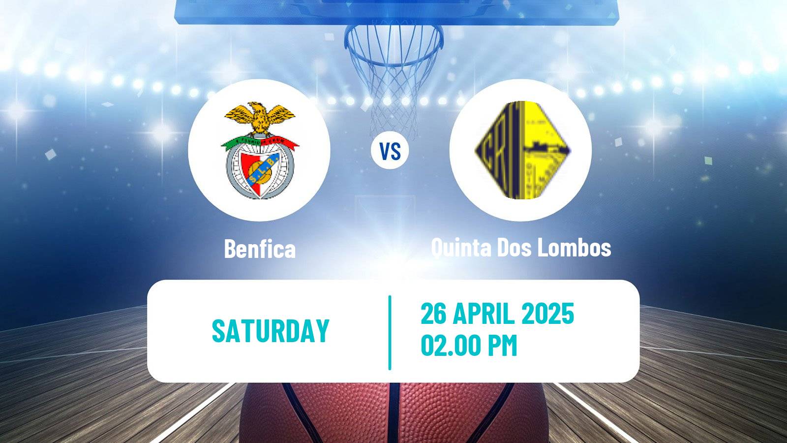 Basketball Portuguese LFB Benfica - Quinta Dos Lombos