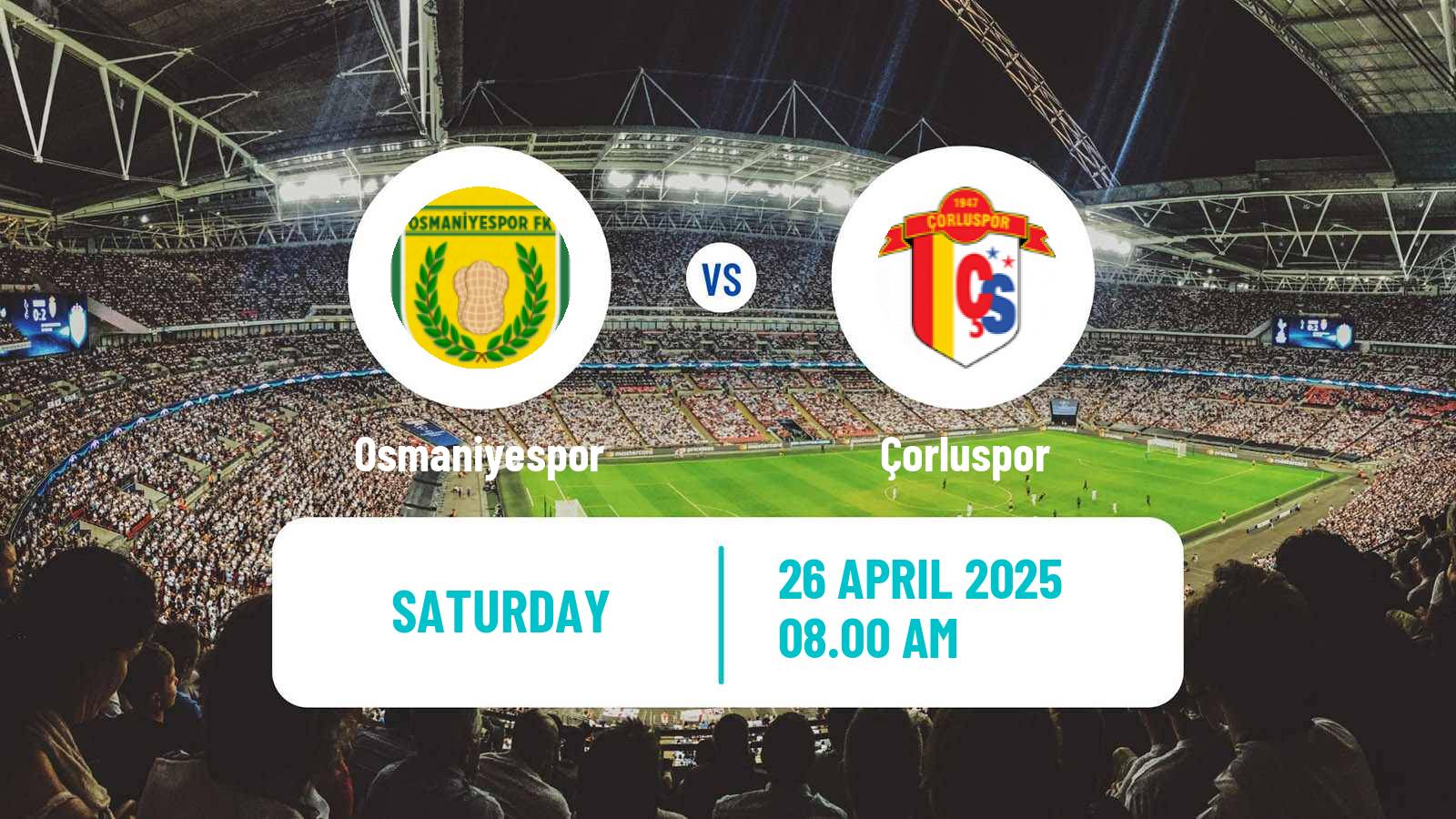 Soccer Turkish 3 Lig Group 3 Osmaniyespor - Çorluspor