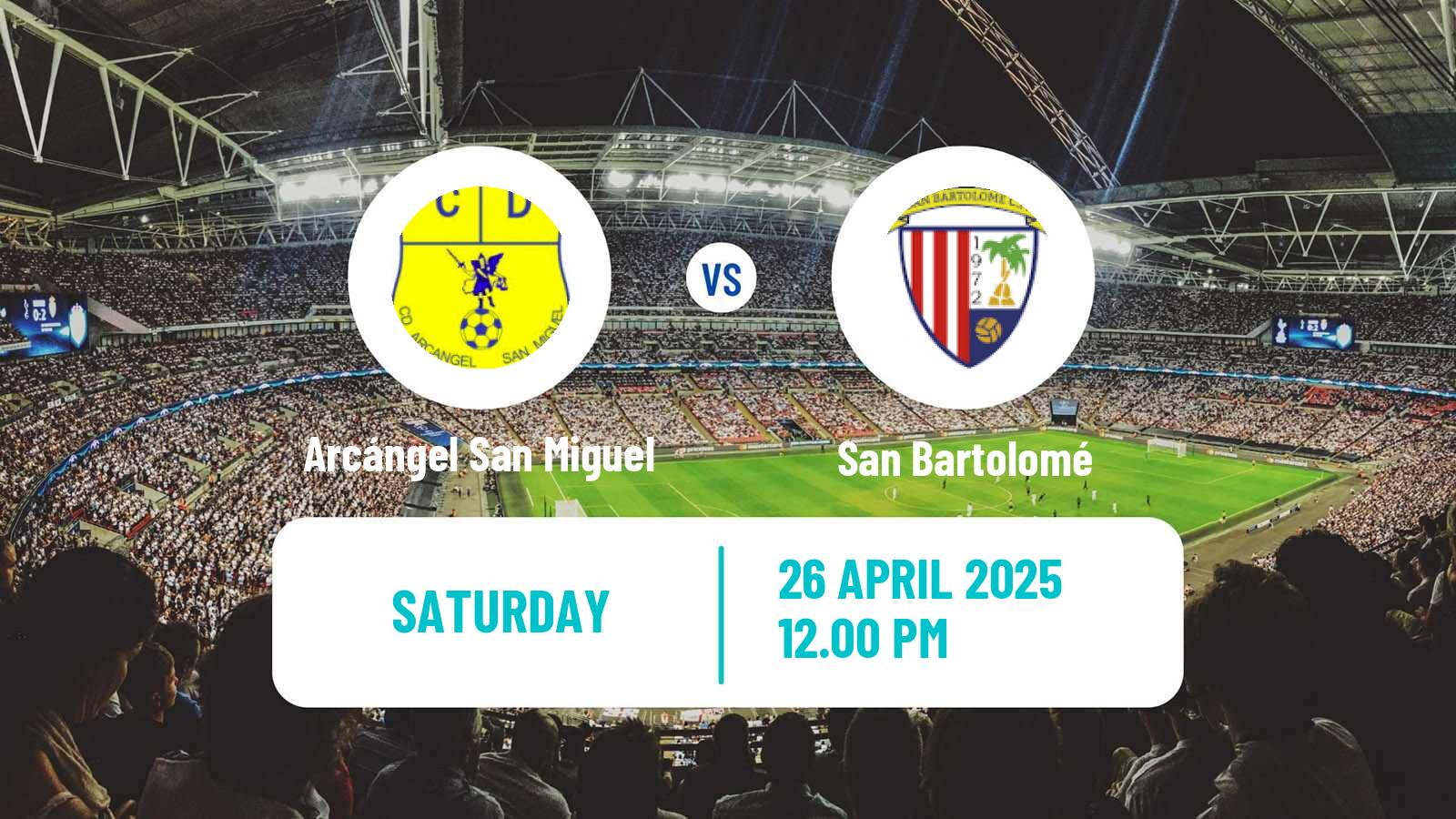 Soccer Spanish Tercera RFEF - Group 12 Arcángel San Miguel - San Bartolomé