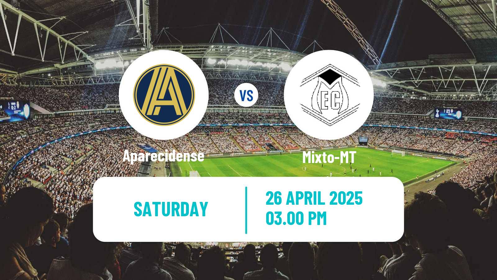 Soccer Brazilian Serie D Aparecidense - Mixto