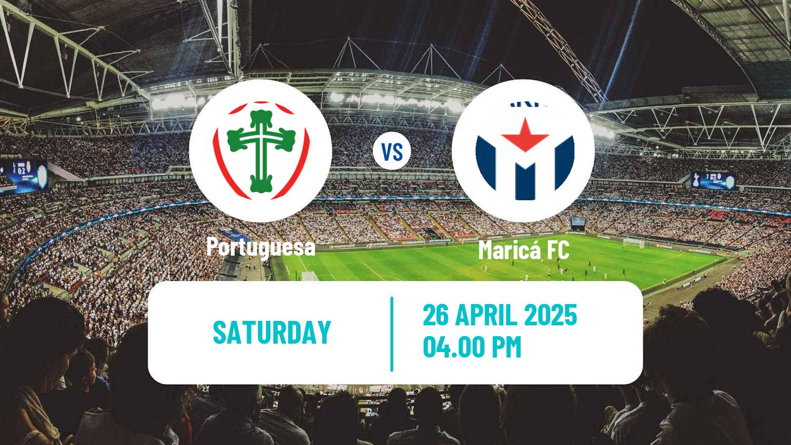 Soccer Brazilian Serie D Portuguesa - Maricá