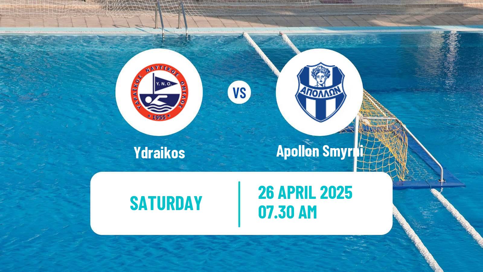 Water polo Greek A1 Water Polo Ydraikos - Apollon Smyrni