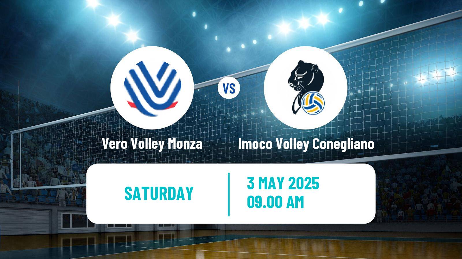 Volleyball CEV Champions League Women Vero Volley Monza - Imoco Volley Conegliano