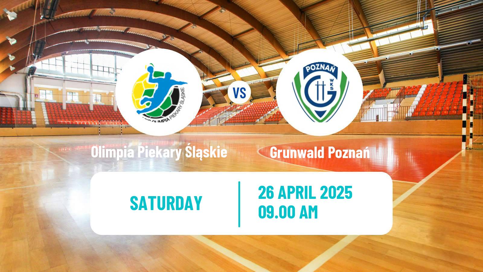Handball Polish Central League Handball Olimpia Piekary Śląskie - Grunwald Poznań