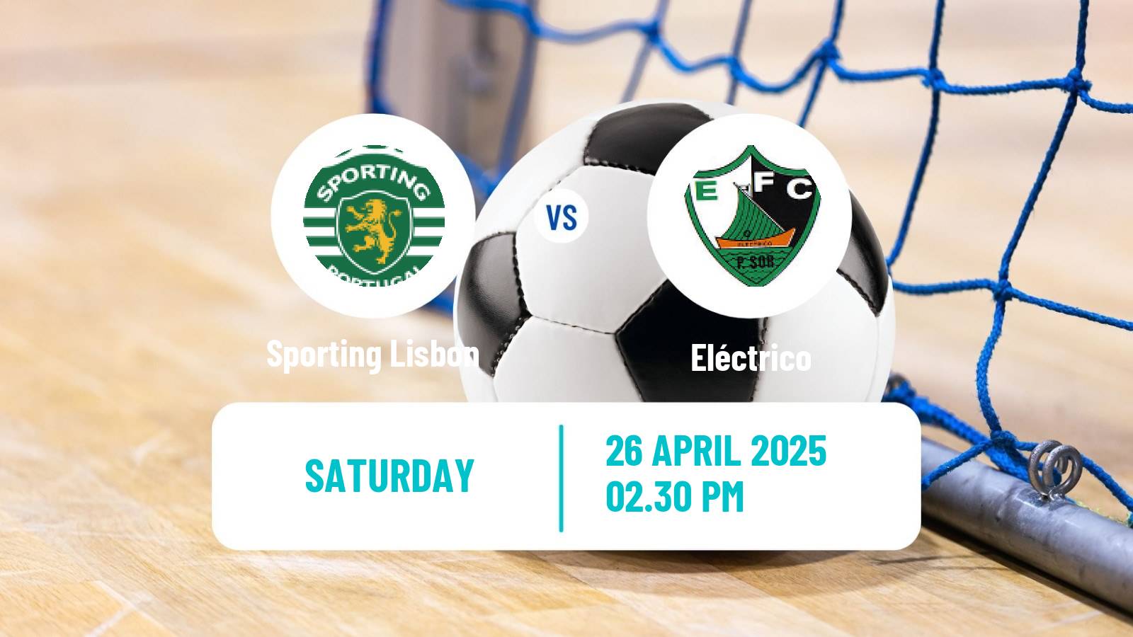 Futsal Portuguese 1ª divisão Futsal Sporting Lisbon - Eléctrico