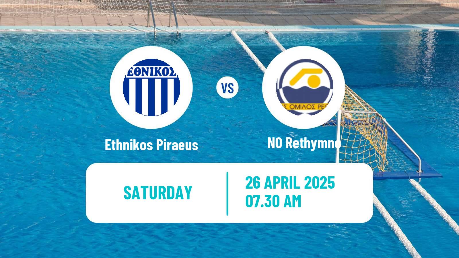Water polo Greek A1 Water Polo Women Ethnikos Piraeus - Rethymno