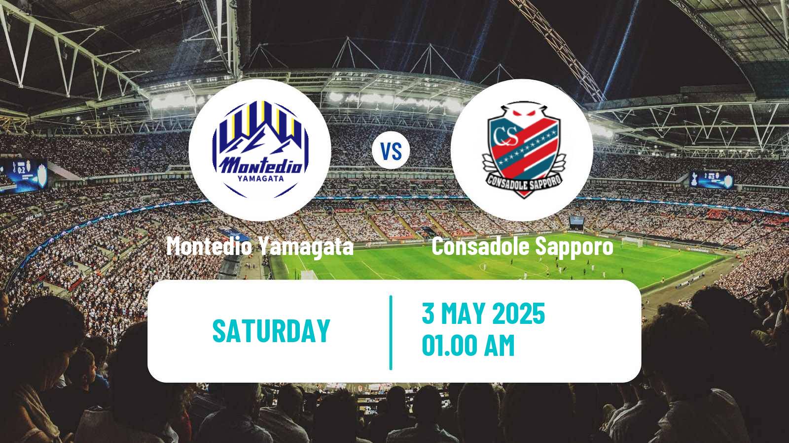 Soccer Japan J2 League Montedio Yamagata - Consadole Sapporo