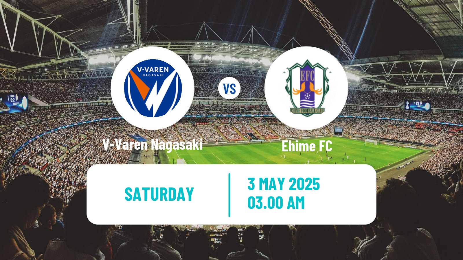 Soccer Japan J2 League V-Varen Nagasaki - Ehime