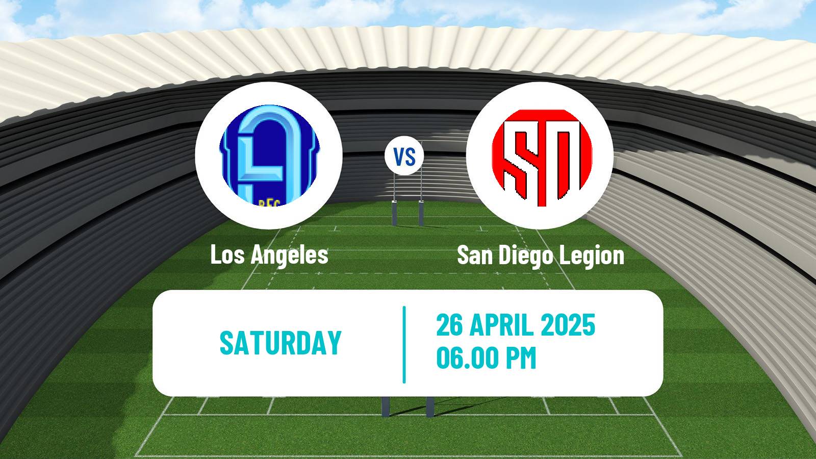 Rugby union USA Major League Rugby Los Angeles - San Diego Legion