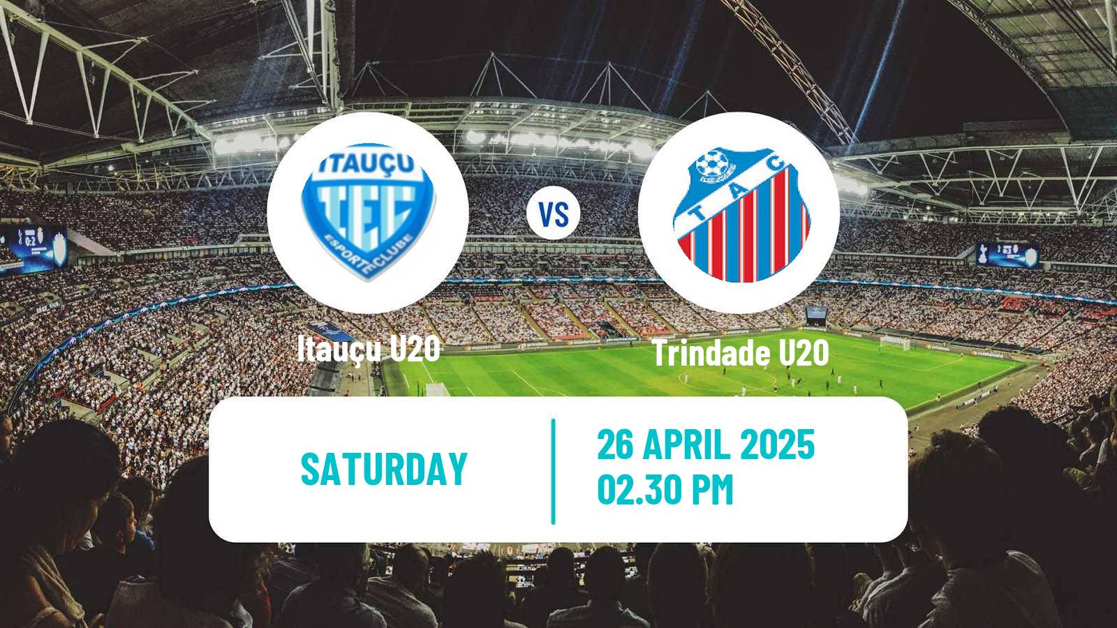 Soccer Brazilian Goiano U20 Itauçu U20 - Trindade U20