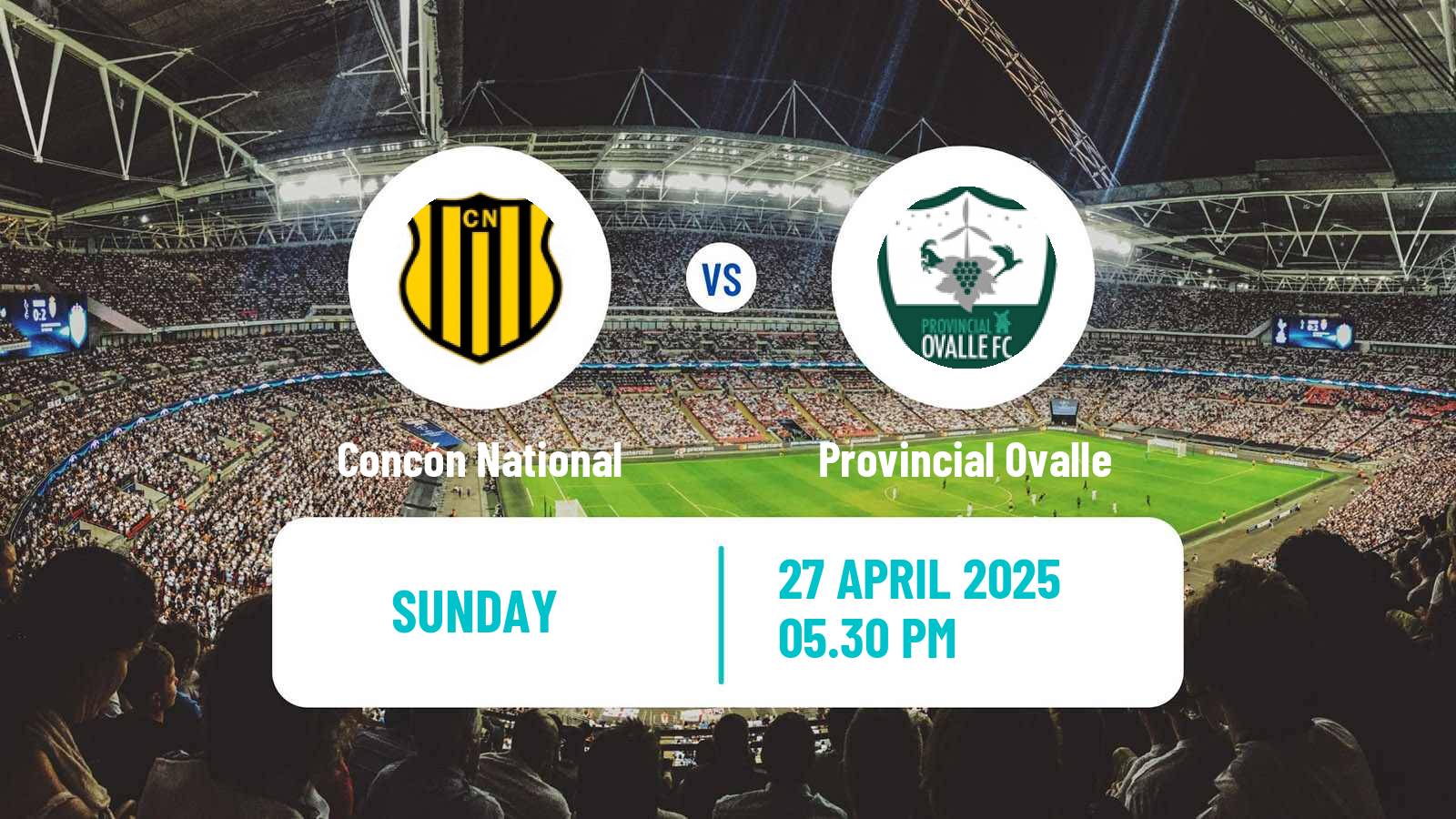Soccer Chilean Segunda Division Concón National - Provincial Ovalle