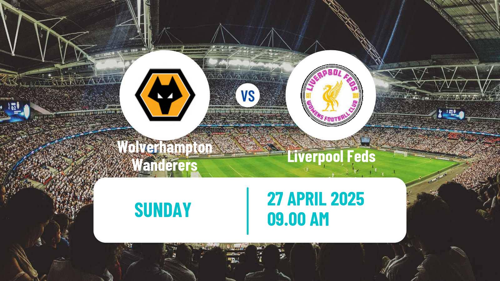 Soccer English National League North Women Wolverhampton Wanderers - Liverpool Feds
