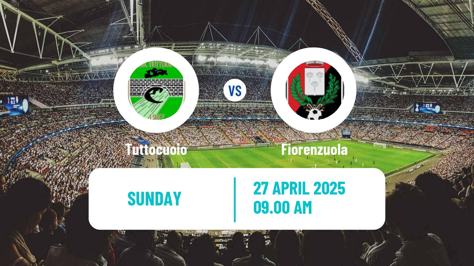 Soccer Italian Serie D - Group D Tuttocuoio - Fiorenzuola